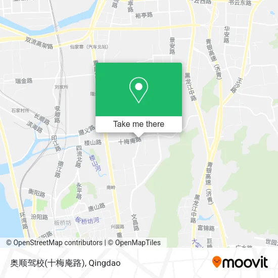 奥顺驾校(十梅庵路) map