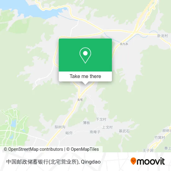 中国邮政储蓄银行(北宅营业所) map