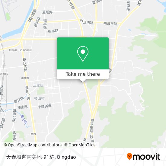 天泰城迦南美地-91栋 map