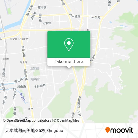 天泰城迦南美地-85栋 map