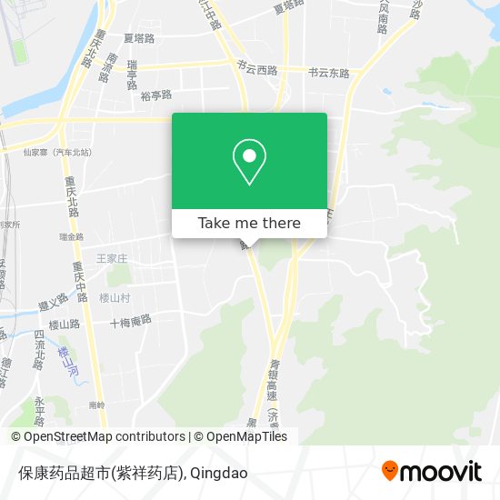 保康药品超市(紫祥药店) map
