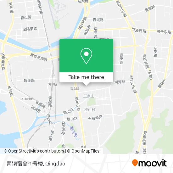 青钢宿舍-1号楼 map