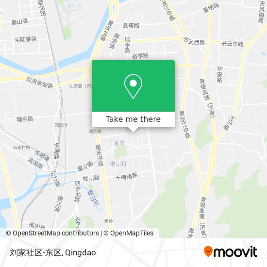 刘家社区-东区 map