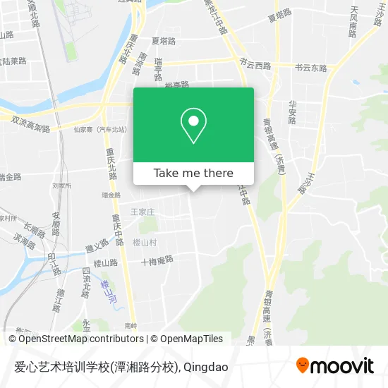 爱心艺术培训学校(潭湘路分校) map