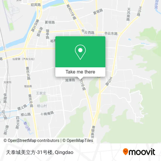 天泰城美立方-31号楼 map
