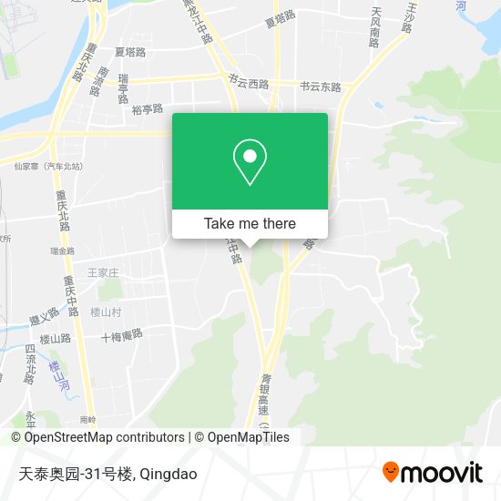 天泰奥园-31号楼 map
