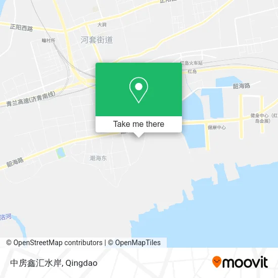 中房鑫汇水岸 map