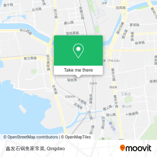 鑫发石锅鱼家常菜 map