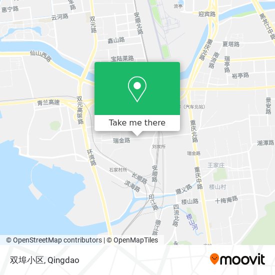 双埠小区 map