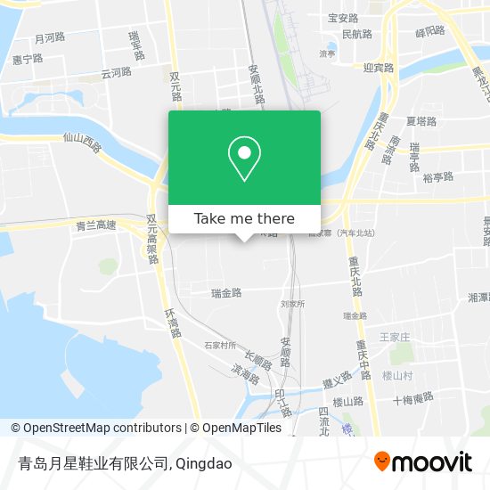 青岛月星鞋业有限公司 map