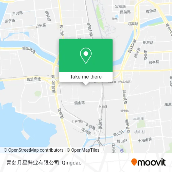 青岛月星鞋业有限公司 map