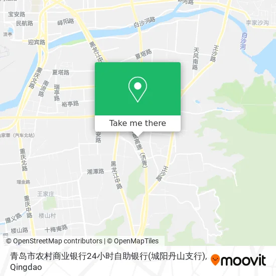 青岛市农村商业银行24小时自助银行(城阳丹山支行) map