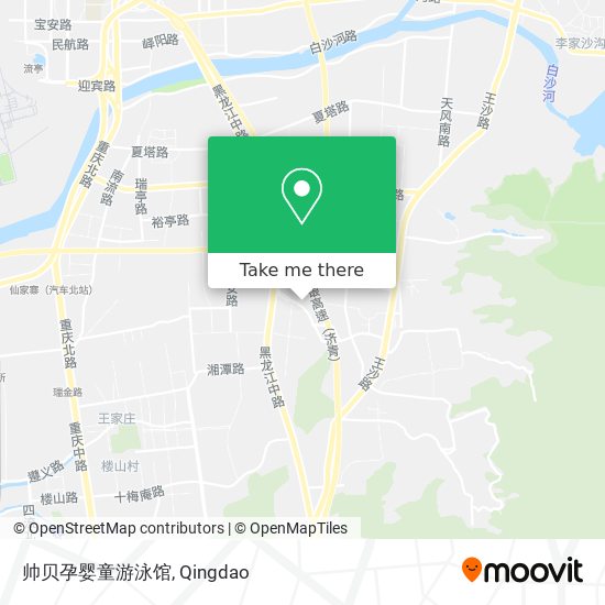 帅贝孕婴童游泳馆 map