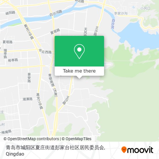 青岛市城阳区夏庄街道彭家台社区居民委员会 map