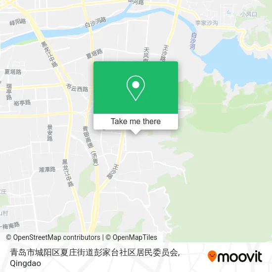 青岛市城阳区夏庄街道彭家台社区居民委员会 map
