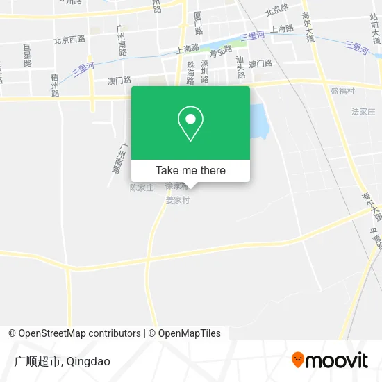 广顺超市 map