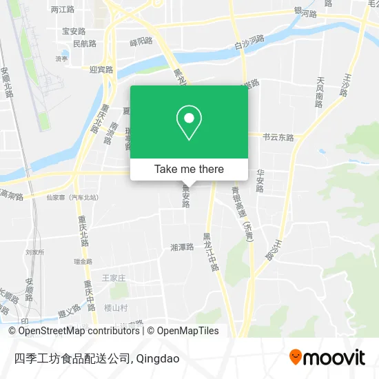 四季工坊食品配送公司 map
