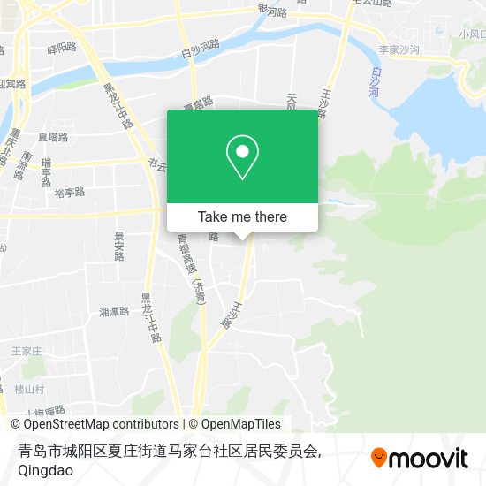 青岛市城阳区夏庄街道马家台社区居民委员会 map