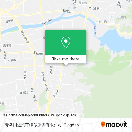 青岛国运汽车维修服务有限公司 map