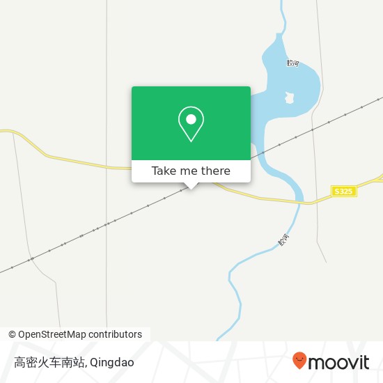 高密火车南站 map