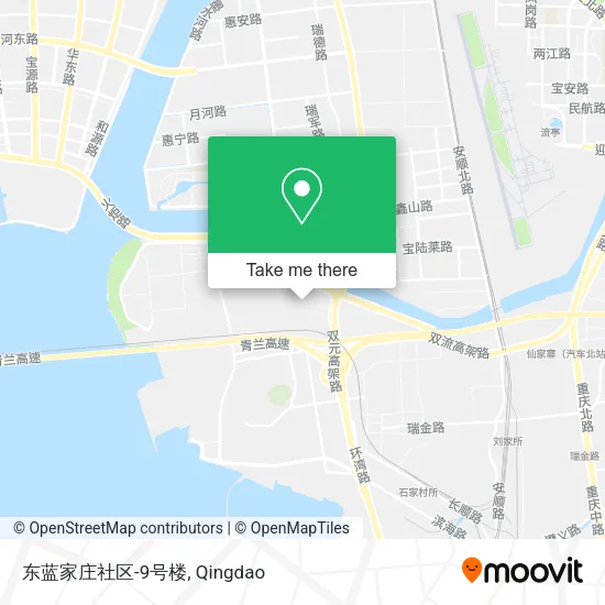 东蓝家庄社区-9号楼 map