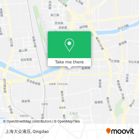 上海大众液压 map