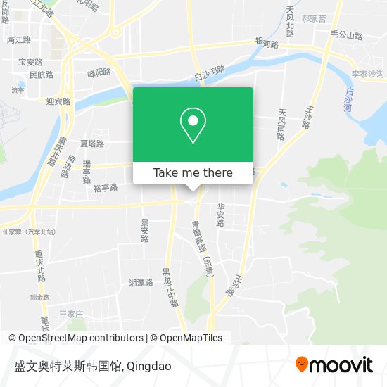 盛文奥特莱斯韩国馆 map