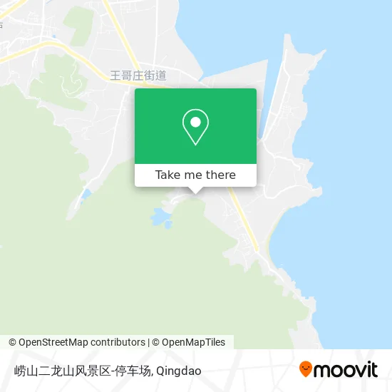 崂山二龙山风景区-停车场 map