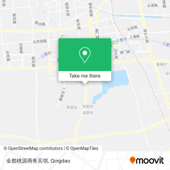 金都桃源商务宾馆 map
