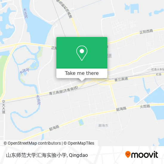 山东师范大学汇海实验小学 map