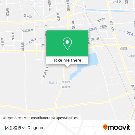 比意格披萨 map