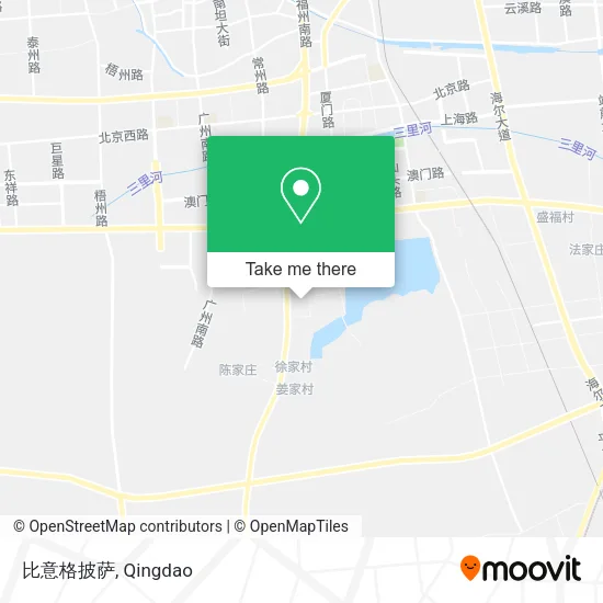 比意格披萨 map