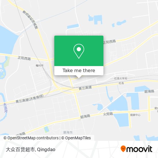大众百货超市 map