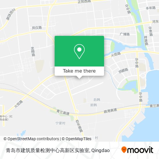 青岛市建筑质量检测中心高新区实验室 map