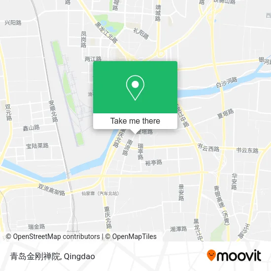 青岛金刚禅院 map