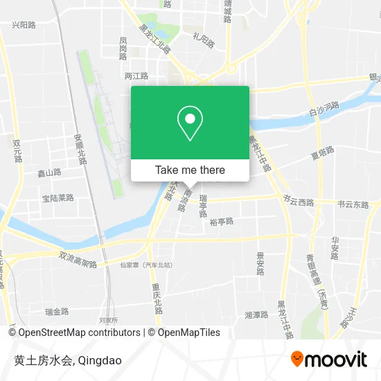 黄土房水会 map
