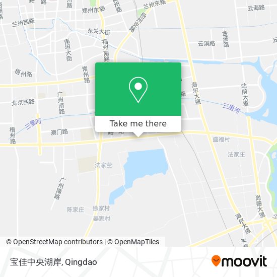 宝佳中央湖岸 map