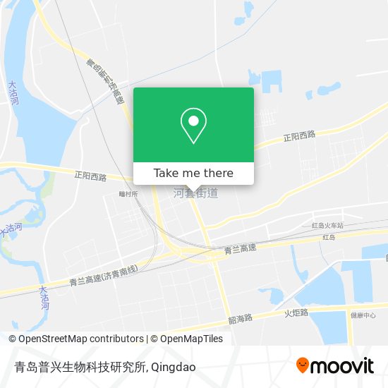 青岛普兴生物科技研究所 map