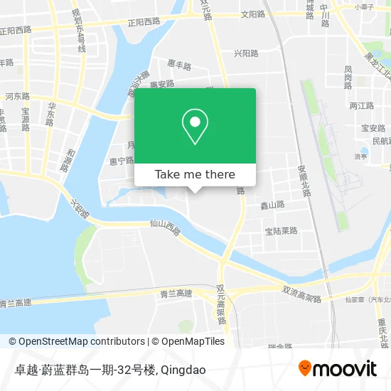 卓越·蔚蓝群岛一期-32号楼 map