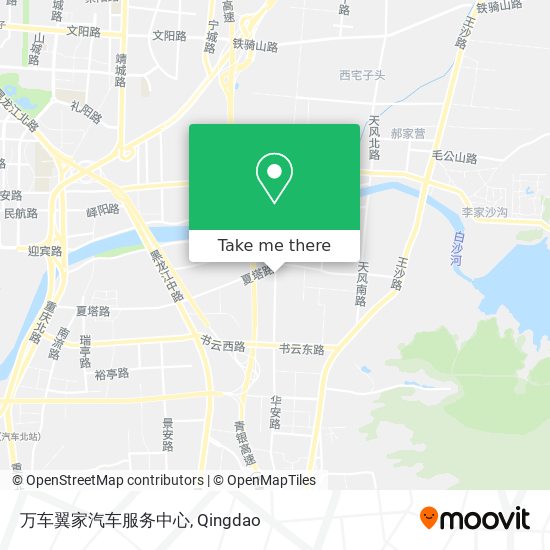 万车翼家汽车服务中心 map