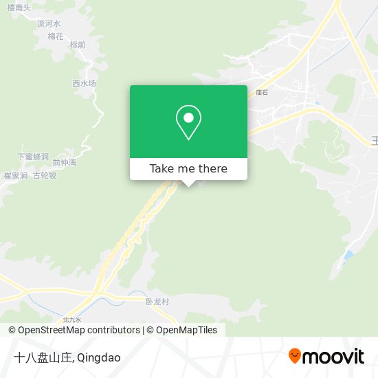 十八盘山庄 map