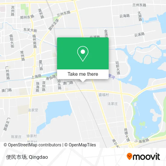 便民市场 map