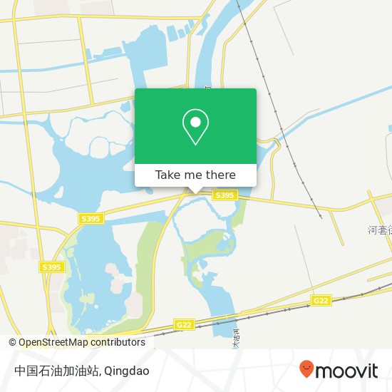 中国石油加油站 map