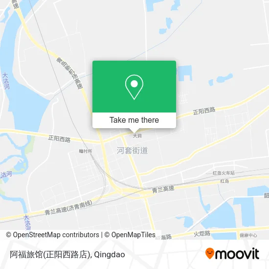 阿福旅馆(正阳西路店) map
