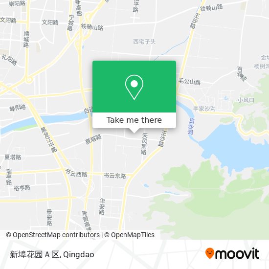新埠花园Ａ区 map