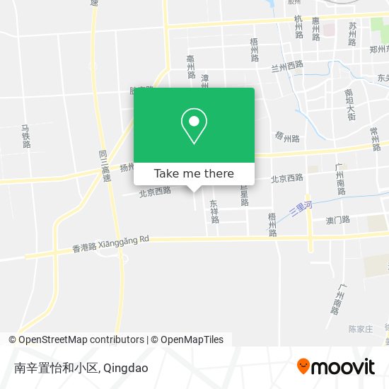 南辛置怡和小区 map