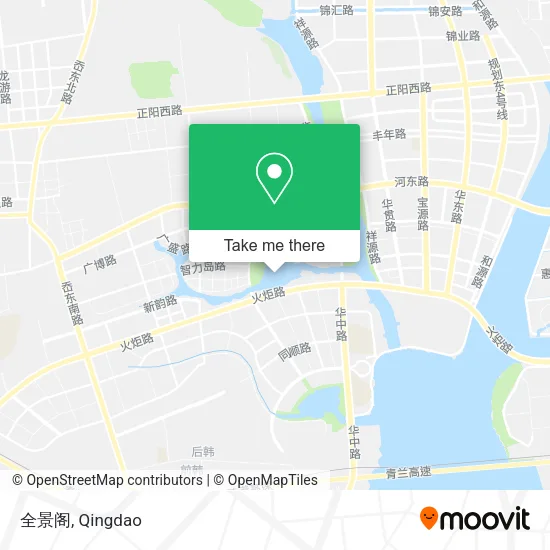 全景阁 map