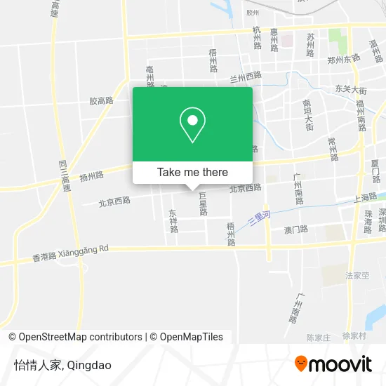 怡情人家 map