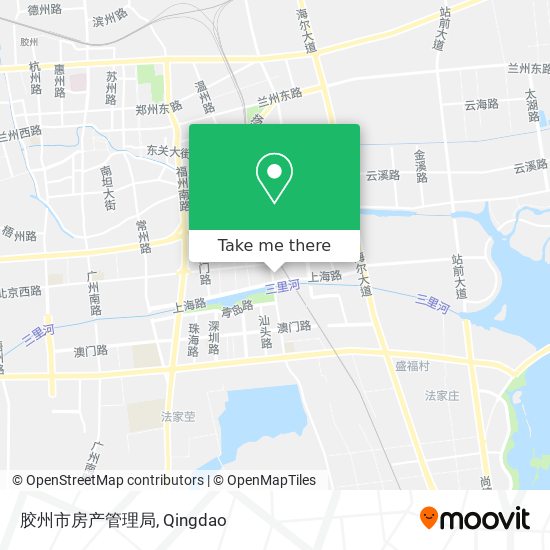 胶州市房产管理局 map
