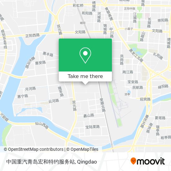 中国重汽青岛宏和特约服务站 map